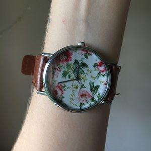 cute flower watch
